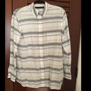 Equipment striped blouse size L